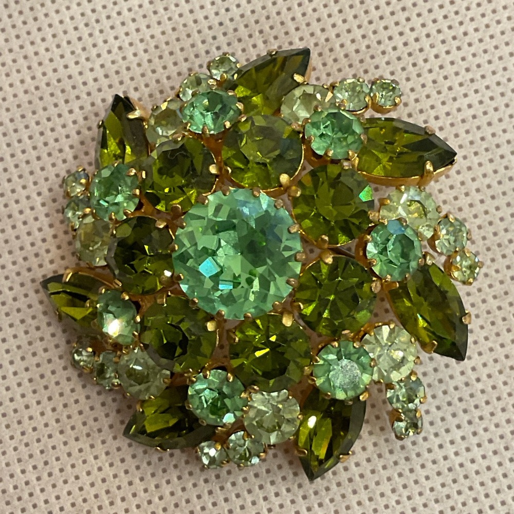 Austrian Rhinestone Brooch